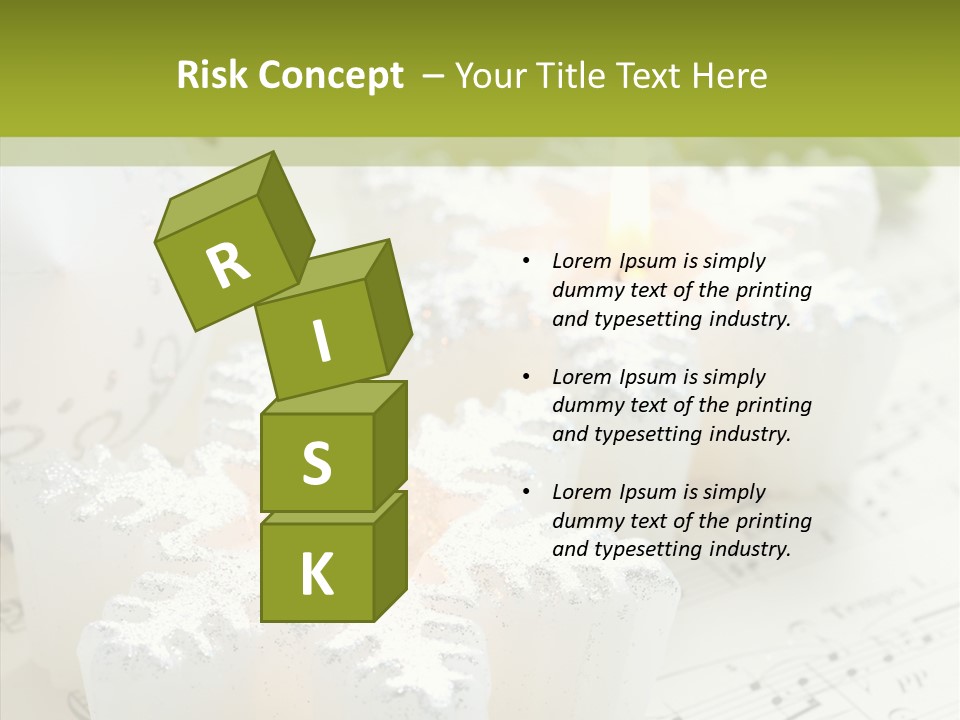 Arrangement Holiday Note PowerPoint Template