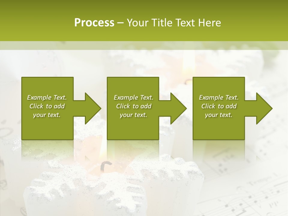 Arrangement Holiday Note PowerPoint Template
