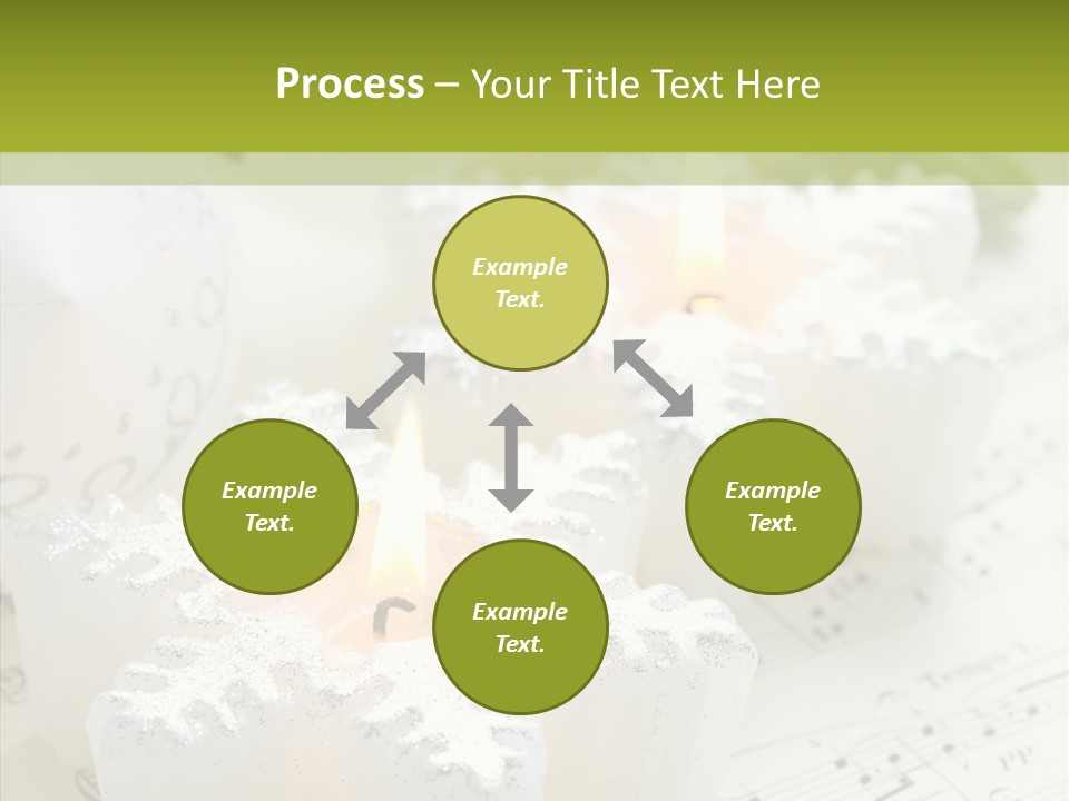 Arrangement Holiday Note PowerPoint Template