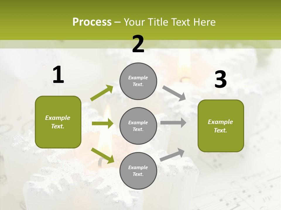 Arrangement Holiday Note PowerPoint Template