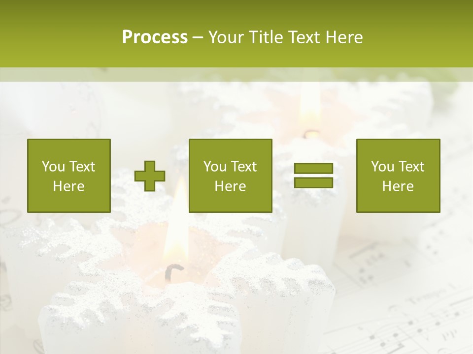 Arrangement Holiday Note PowerPoint Template