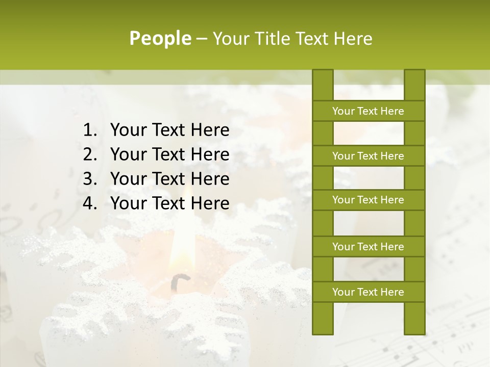 Arrangement Holiday Note PowerPoint Template