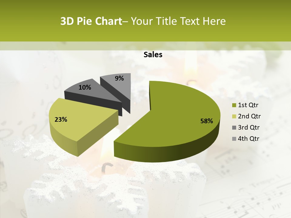 Arrangement Holiday Note PowerPoint Template