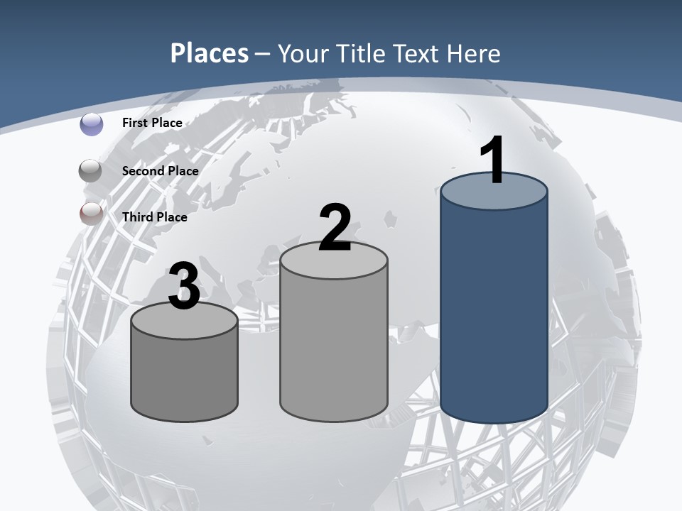 Earth Metal Cartography PowerPoint Template
