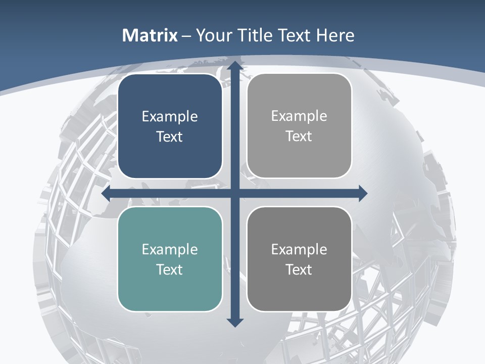 Earth Metal Cartography PowerPoint Template