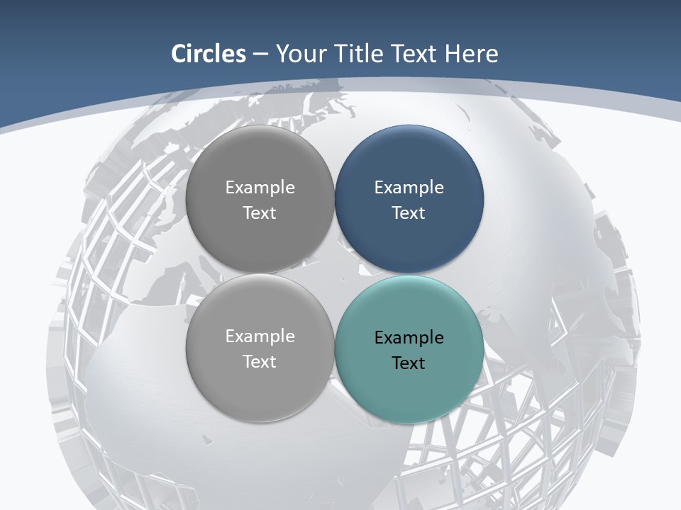 Earth Metal Cartography PowerPoint Template
