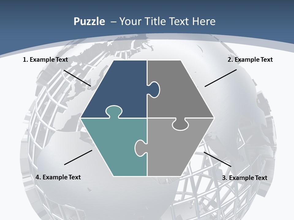 Earth Metal Cartography PowerPoint Template