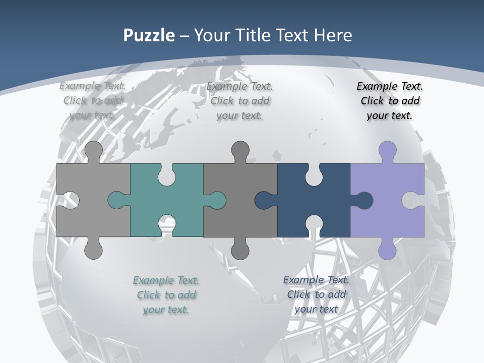 Earth Metal Cartography PowerPoint Template