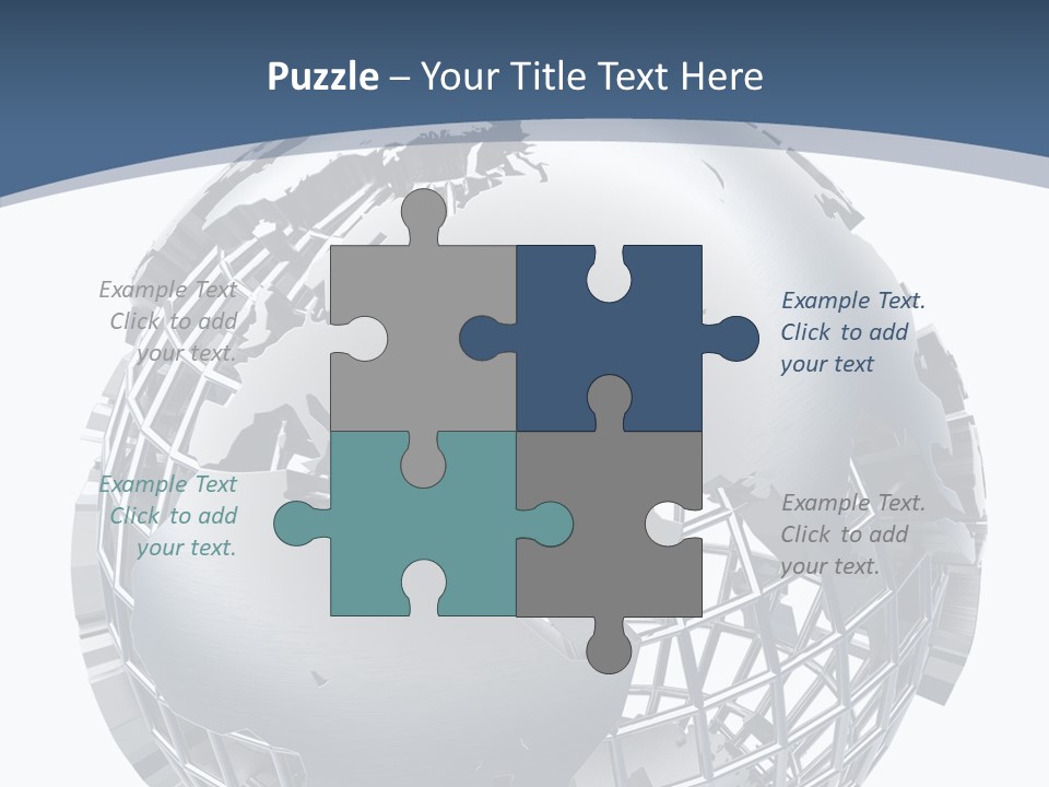 Earth Metal Cartography PowerPoint Template