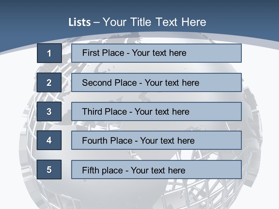 Earth Metal Cartography PowerPoint Template