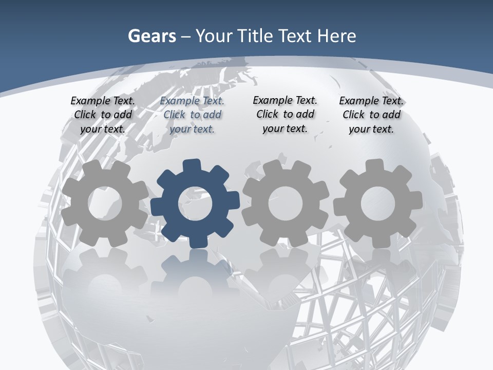 Earth Metal Cartography PowerPoint Template