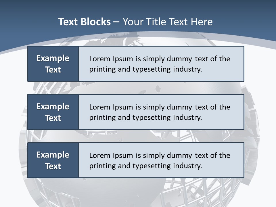 Earth Metal Cartography PowerPoint Template