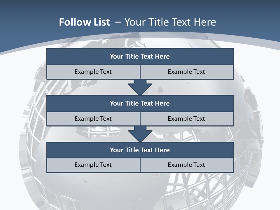 Earth Metal Cartography PowerPoint Template