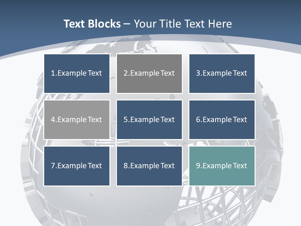 Earth Metal Cartography PowerPoint Template