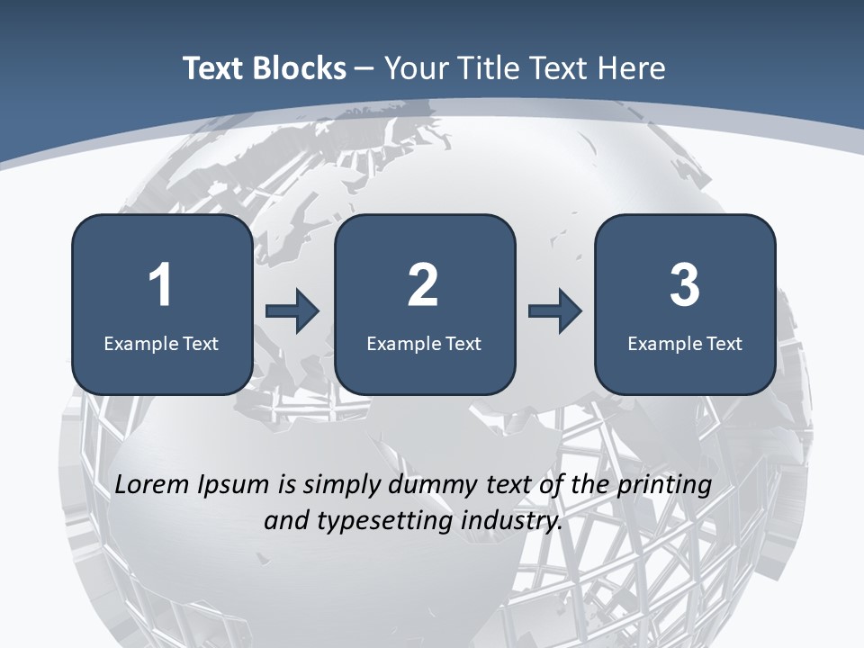 Earth Metal Cartography PowerPoint Template