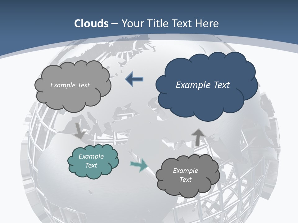 Earth Metal Cartography PowerPoint Template