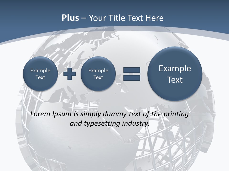 Earth Metal Cartography PowerPoint Template