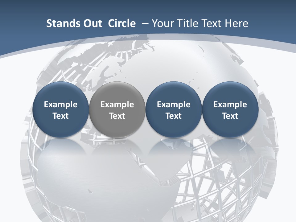 Earth Metal Cartography PowerPoint Template