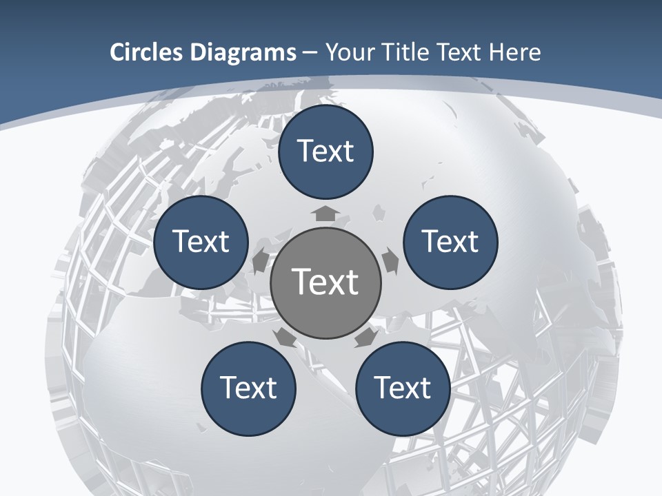 Earth Metal Cartography PowerPoint Template