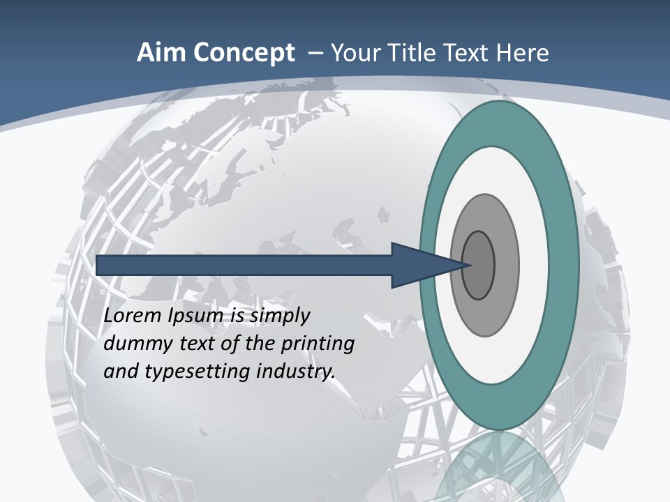 Earth Metal Cartography PowerPoint Template