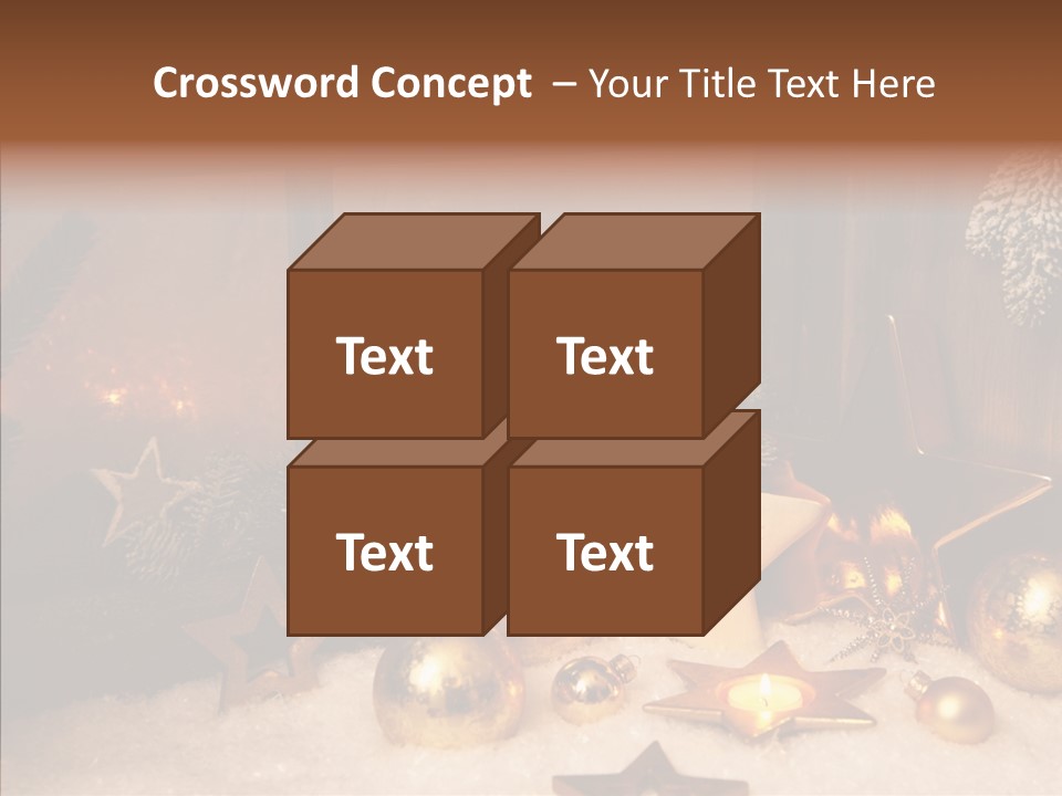 Time Snow Fast PowerPoint Template