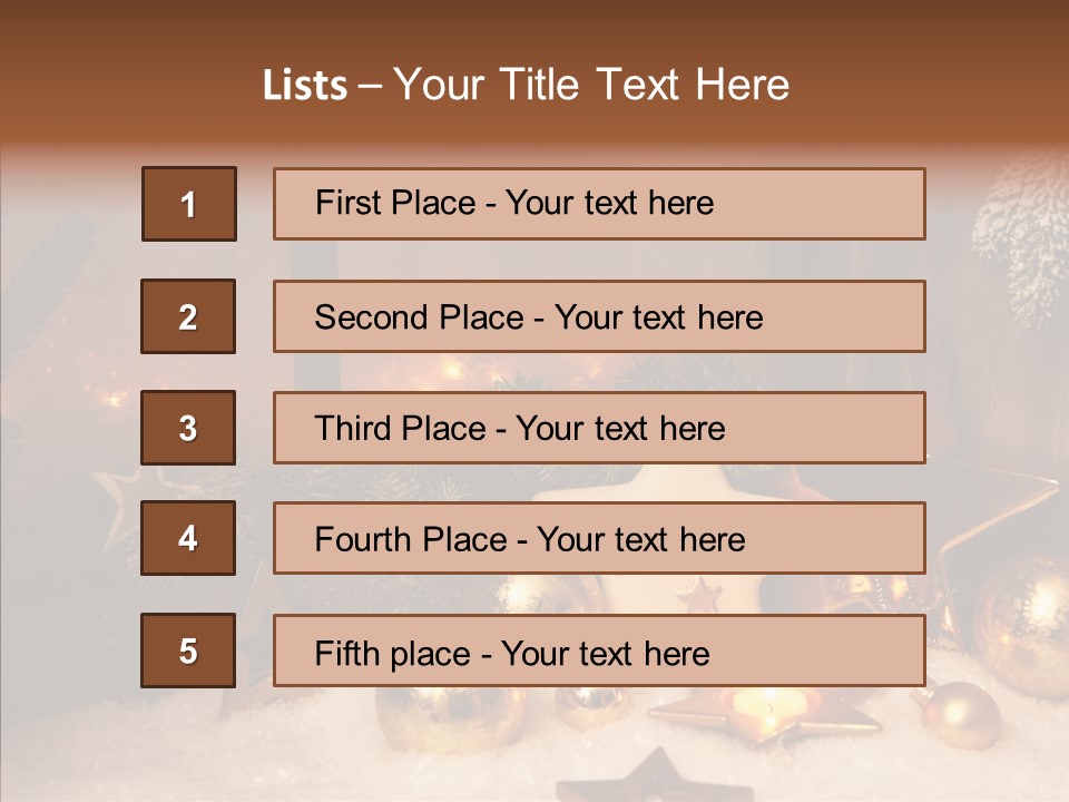 Time Snow Fast PowerPoint Template