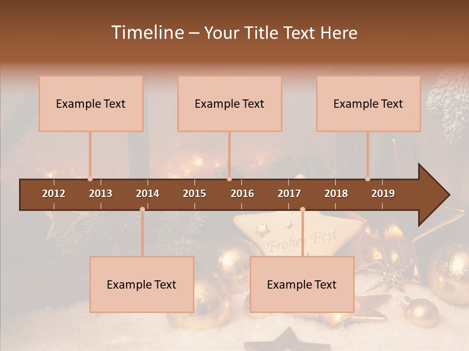 Time Snow Fast PowerPoint Template