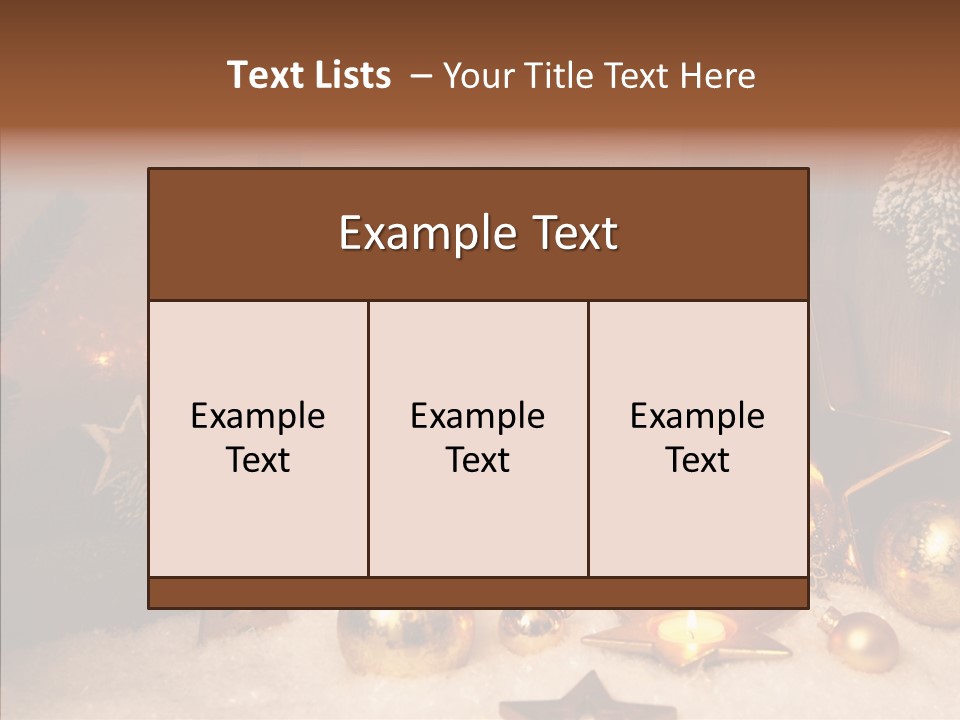 Time Snow Fast PowerPoint Template