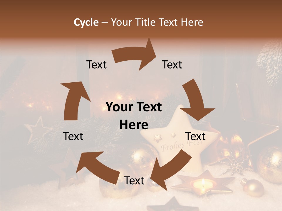 Time Snow Fast PowerPoint Template