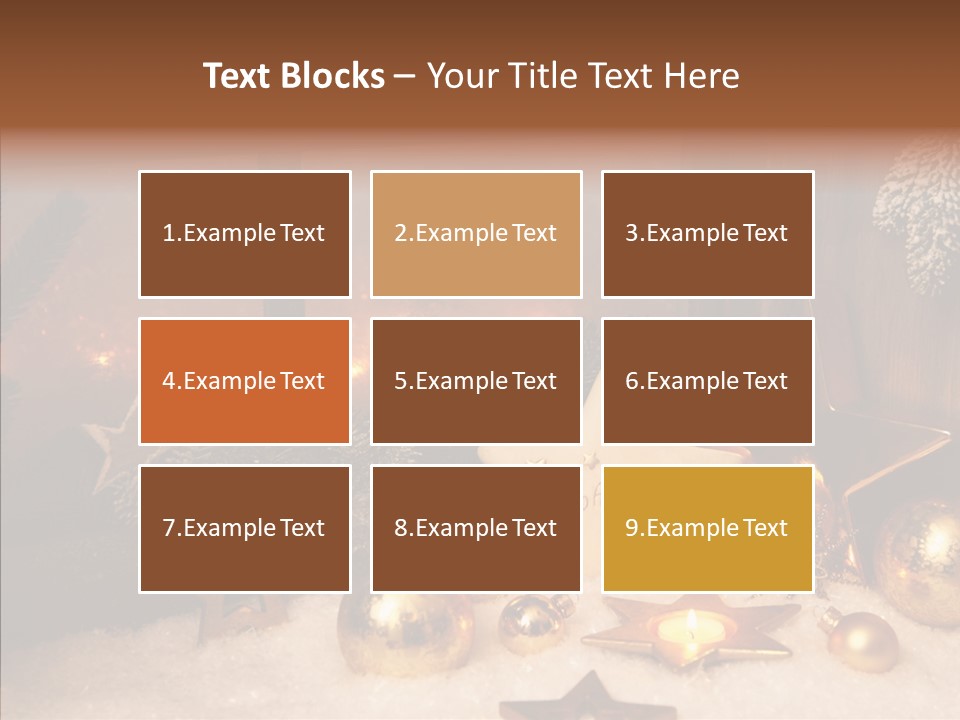 Time Snow Fast PowerPoint Template