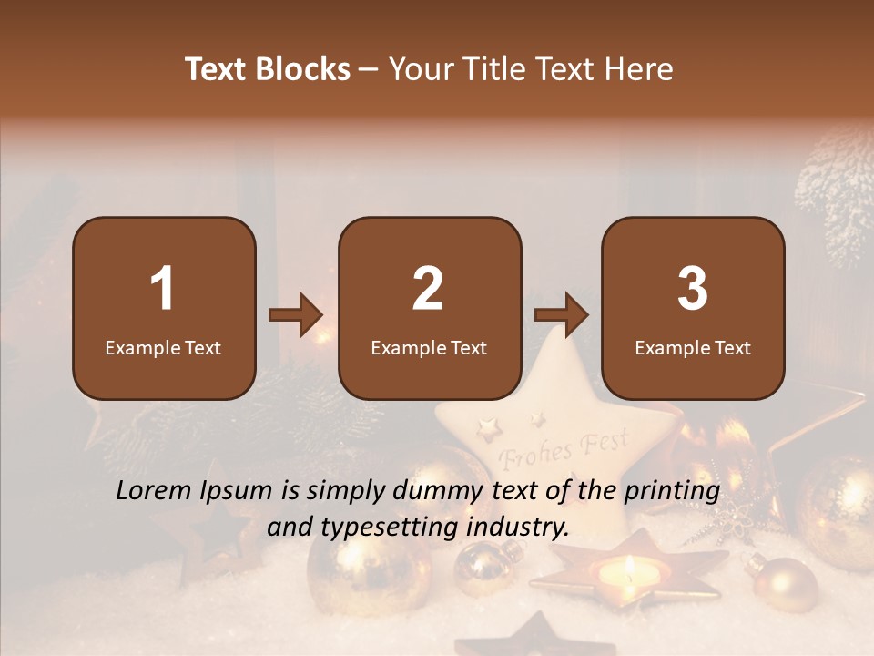 Time Snow Fast PowerPoint Template