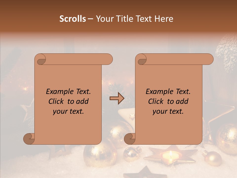 Time Snow Fast PowerPoint Template