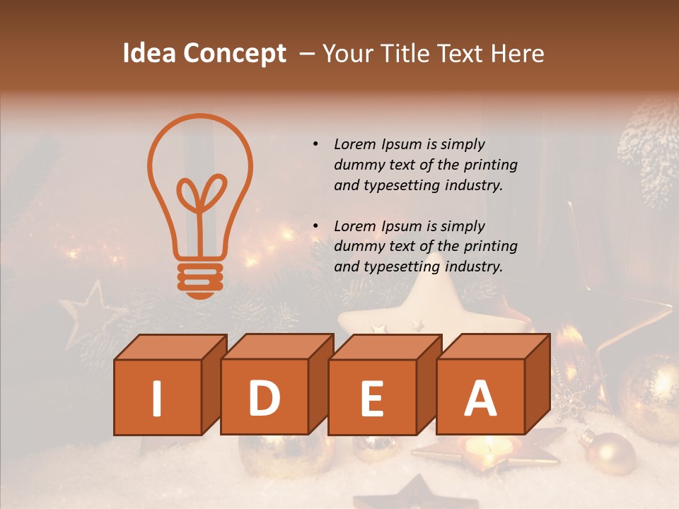 Time Snow Fast PowerPoint Template