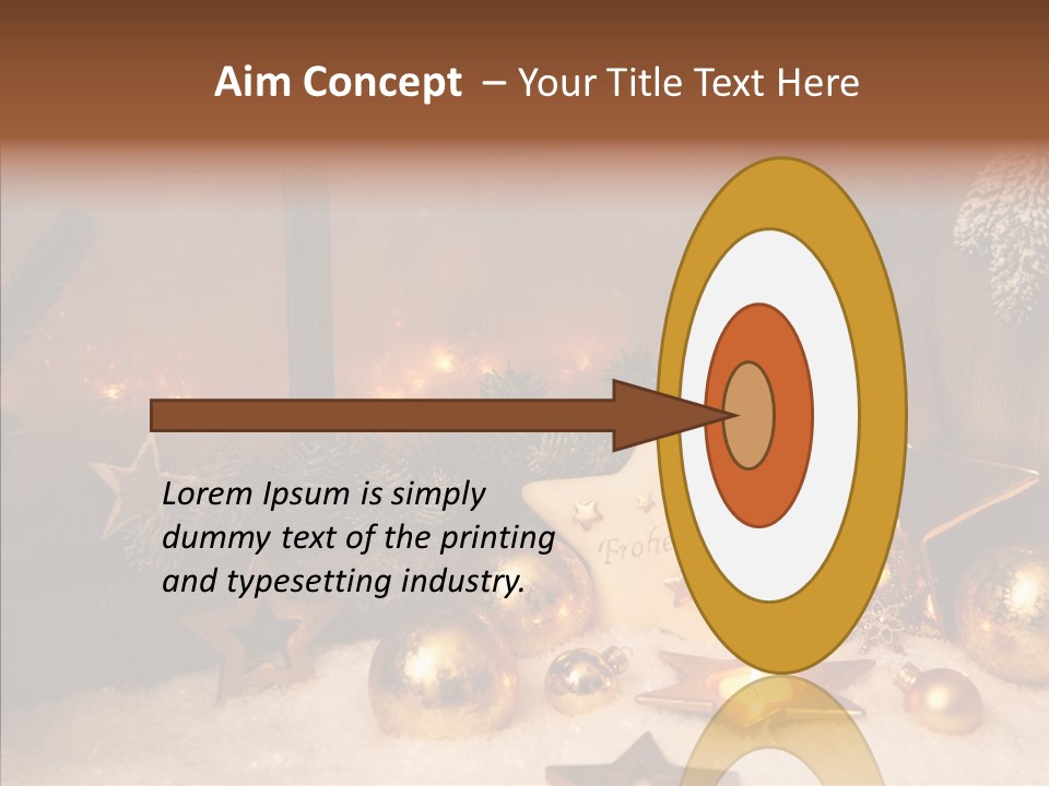 Time Snow Fast PowerPoint Template