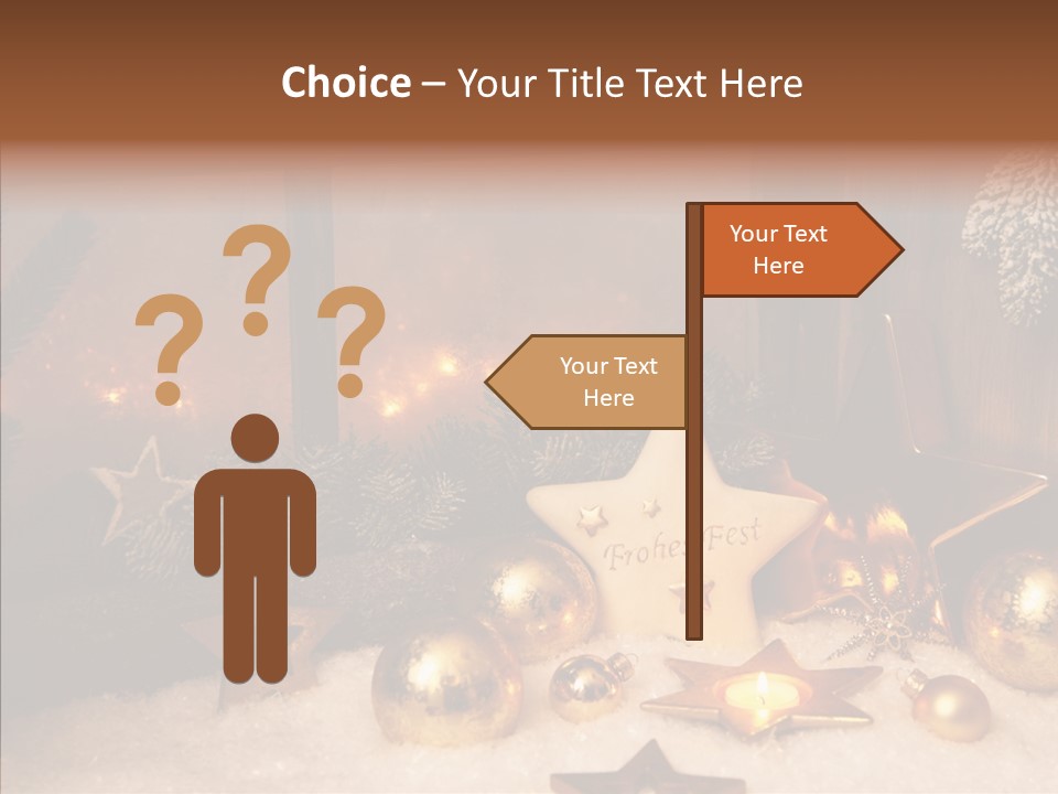 Time Snow Fast PowerPoint Template