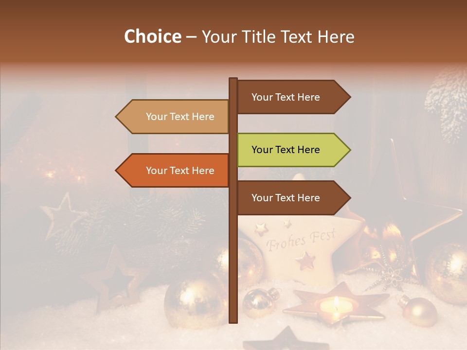 Time Snow Fast PowerPoint Template
