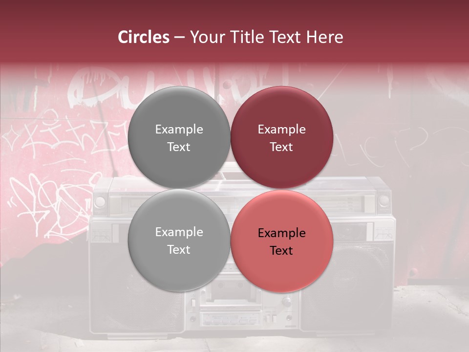 Dance Disco Hifi PowerPoint Template