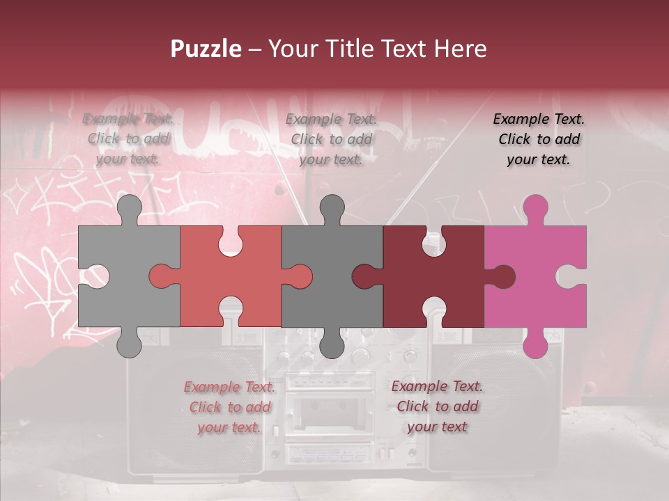 Dance Disco Hifi PowerPoint Template