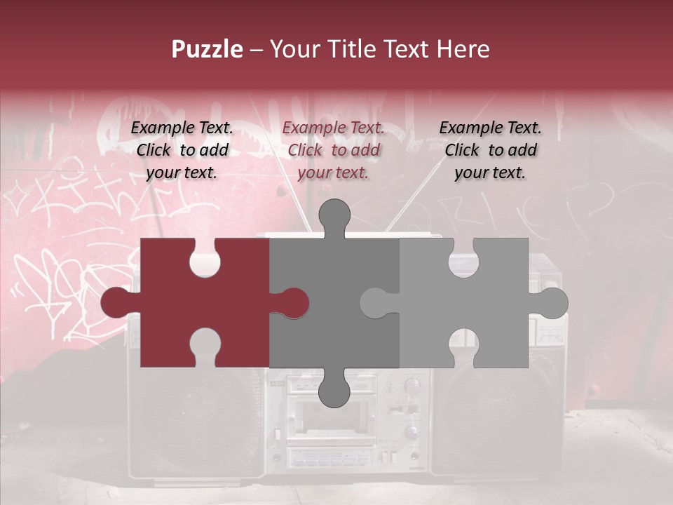 Dance Disco Hifi PowerPoint Template