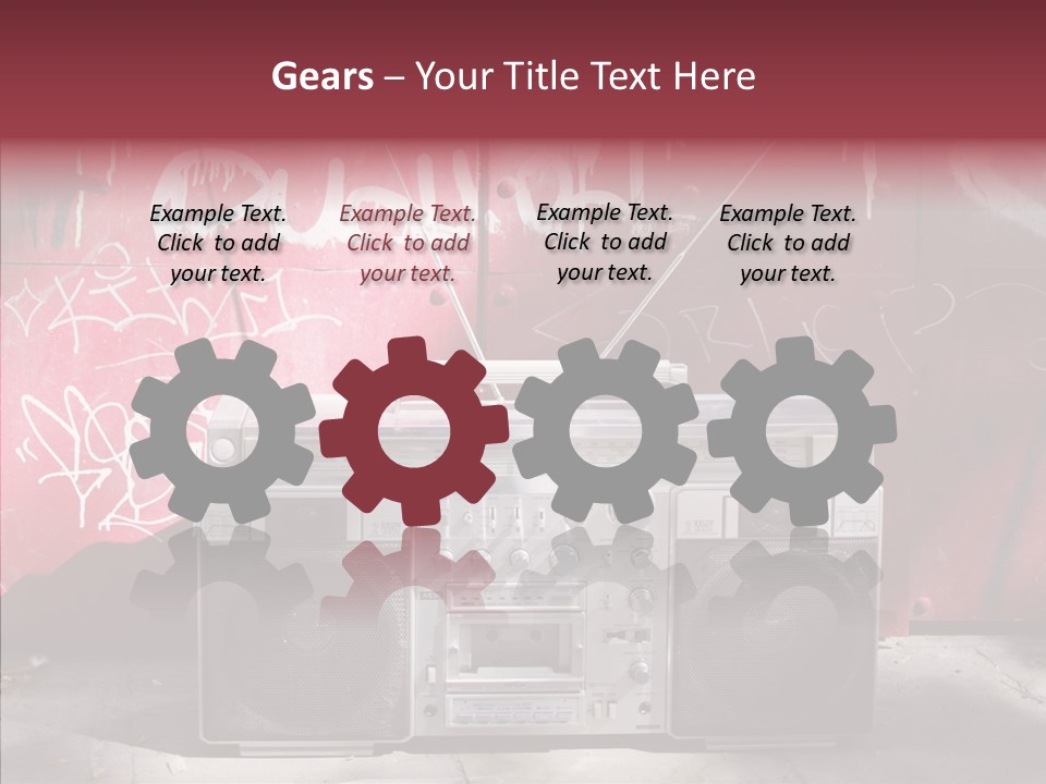 Dance Disco Hifi PowerPoint Template