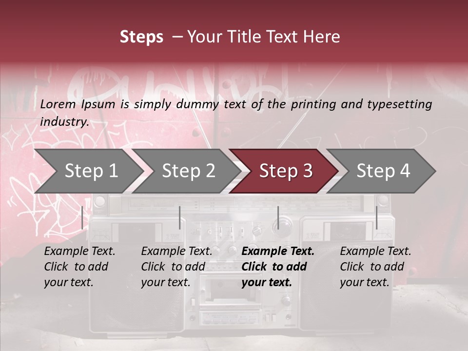 Dance Disco Hifi PowerPoint Template