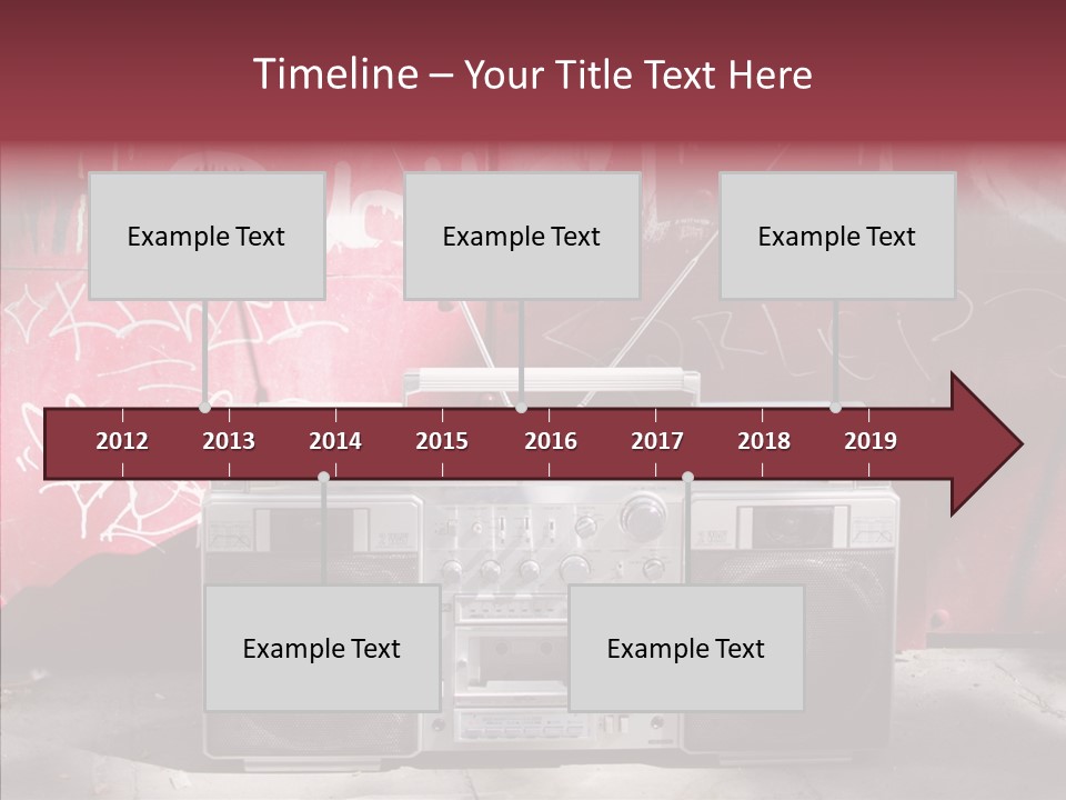 Dance Disco Hifi PowerPoint Template