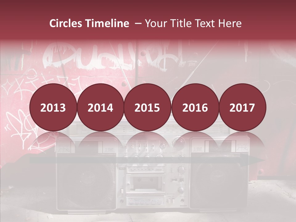 Dance Disco Hifi PowerPoint Template