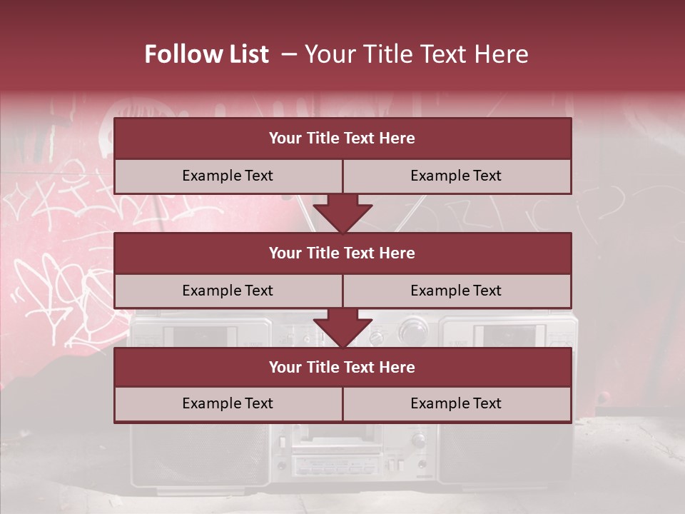 Dance Disco Hifi PowerPoint Template