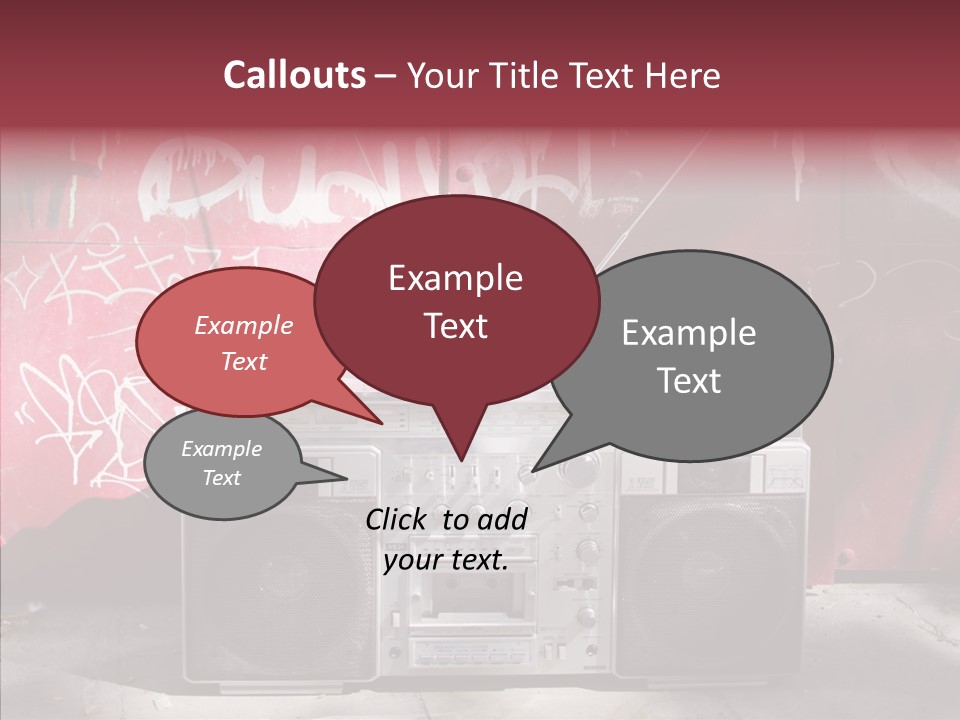 Dance Disco Hifi PowerPoint Template