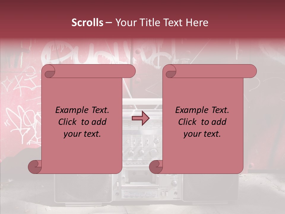 Dance Disco Hifi PowerPoint Template