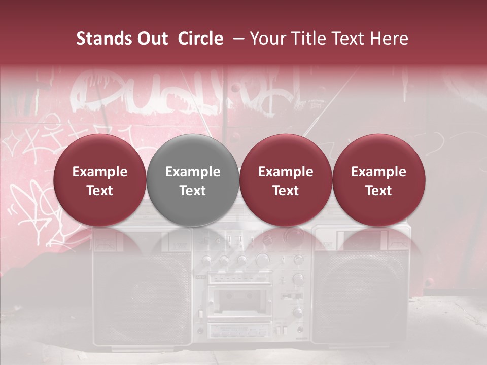 Dance Disco Hifi PowerPoint Template