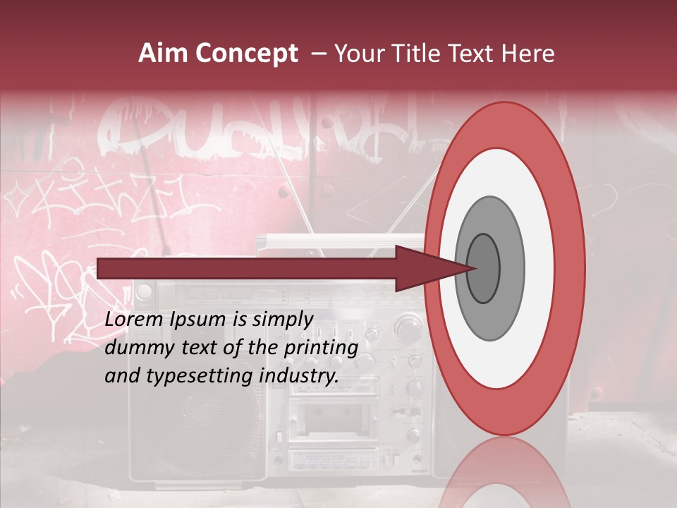 Dance Disco Hifi PowerPoint Template