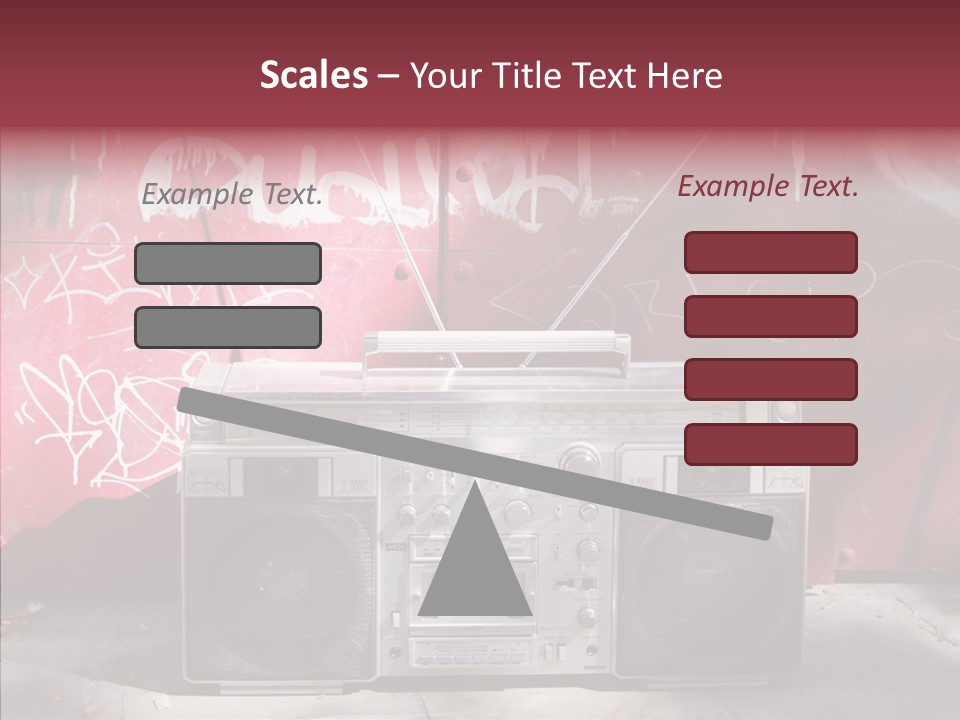 Dance Disco Hifi PowerPoint Template