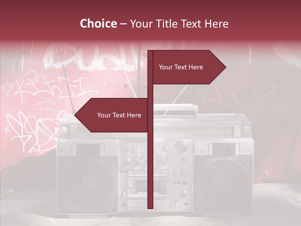 Dance Disco Hifi PowerPoint Template